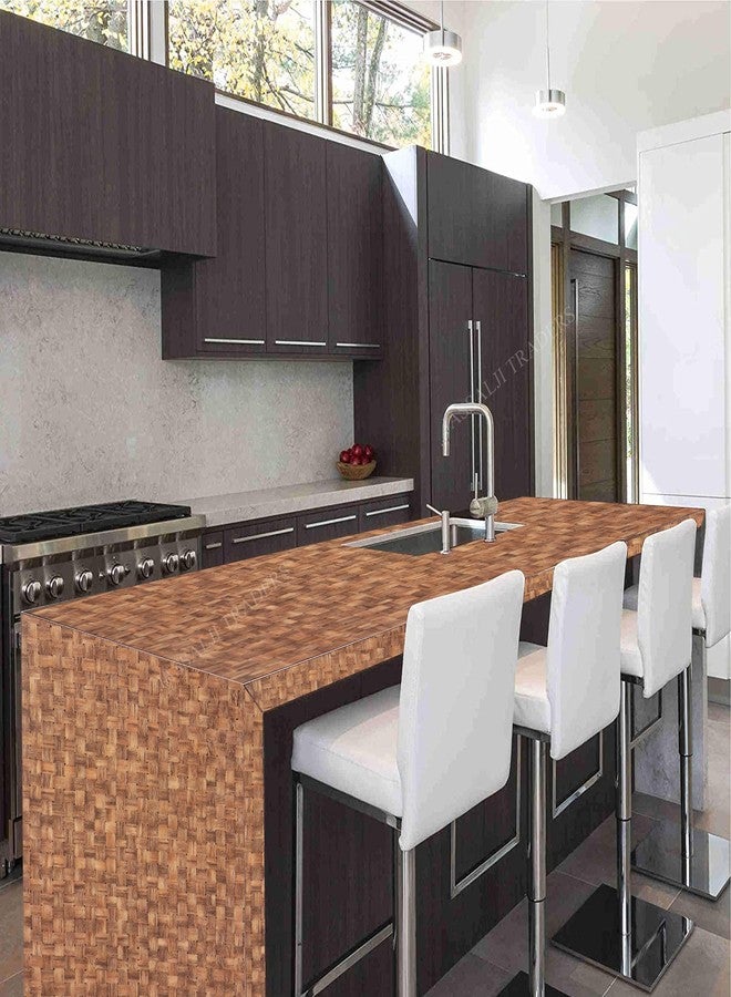 Fusion Graphix Fusion PVC Self Adhesive Wood Grain Wallpaper, 12 x 100 Inch - Image 2